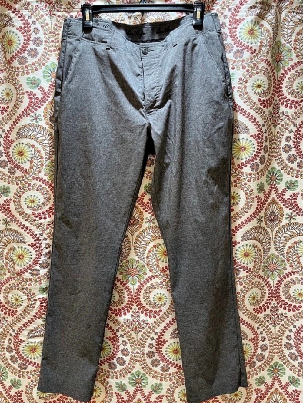 Ben Hogan Gray Straight Leg Pants 34/30